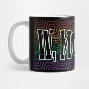 LGBTQ PATTERN AMERICA MONDALE Mug